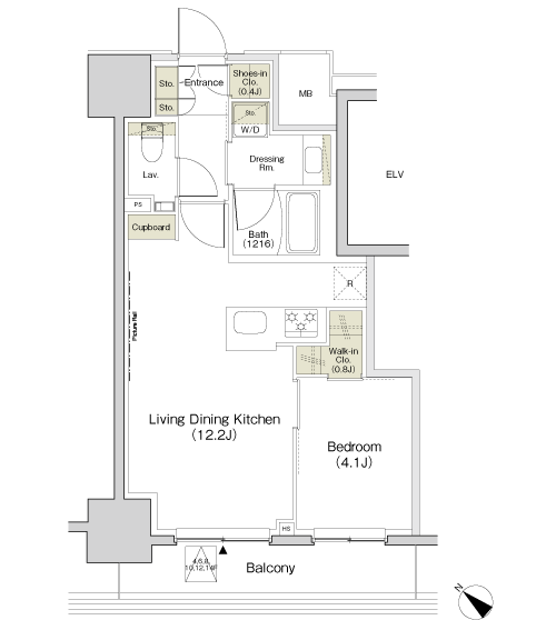 D 間取り図