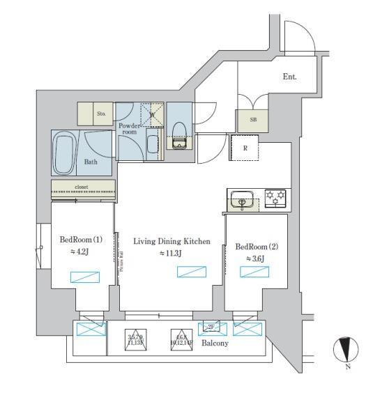 D 間取り図