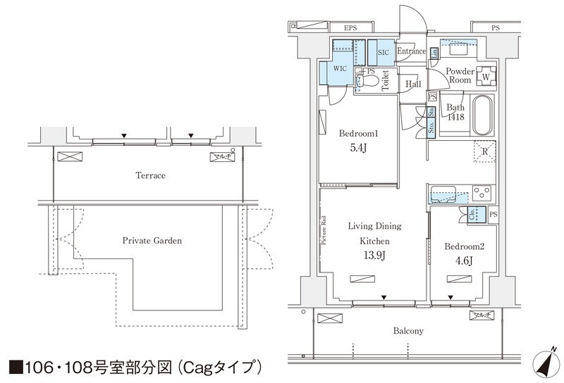 Cag 間取り図
