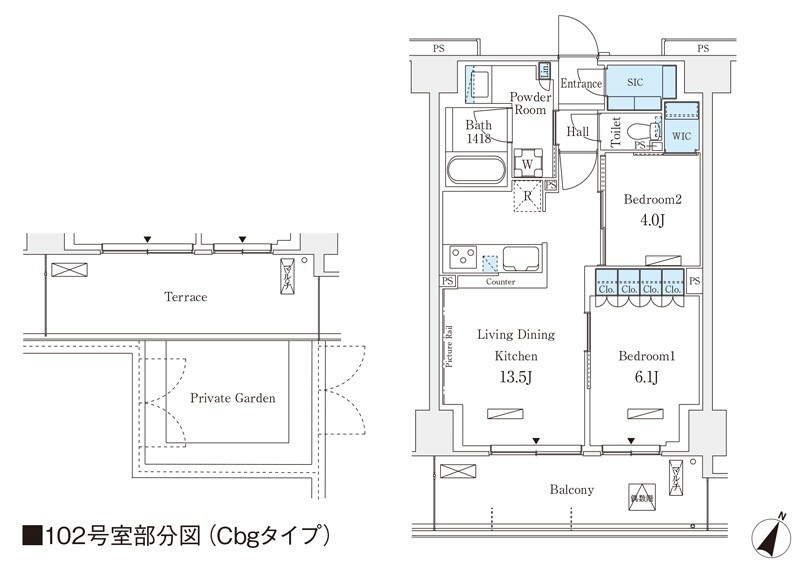 Cbg 間取り図