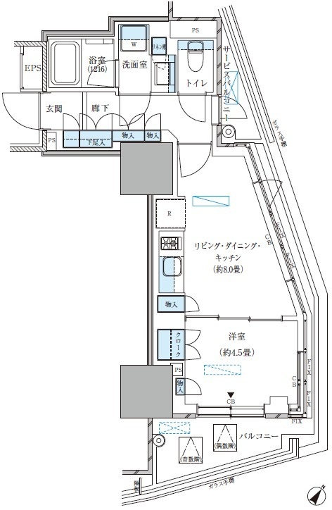 D 間取り図