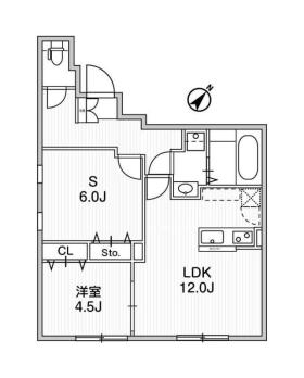 B 間取り図