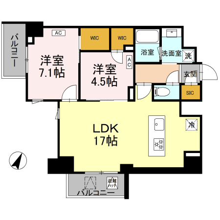 D 間取り図