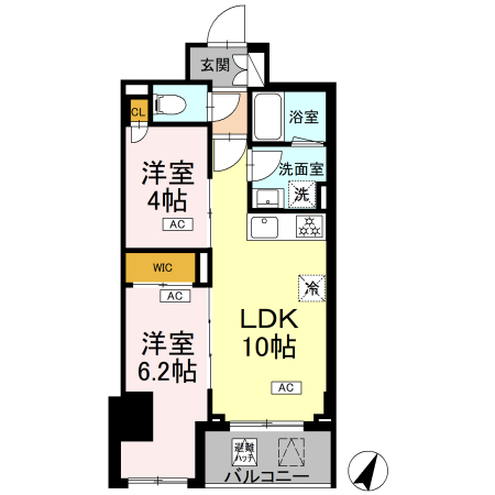 H 間取り図