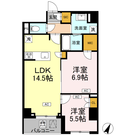 I 間取り図