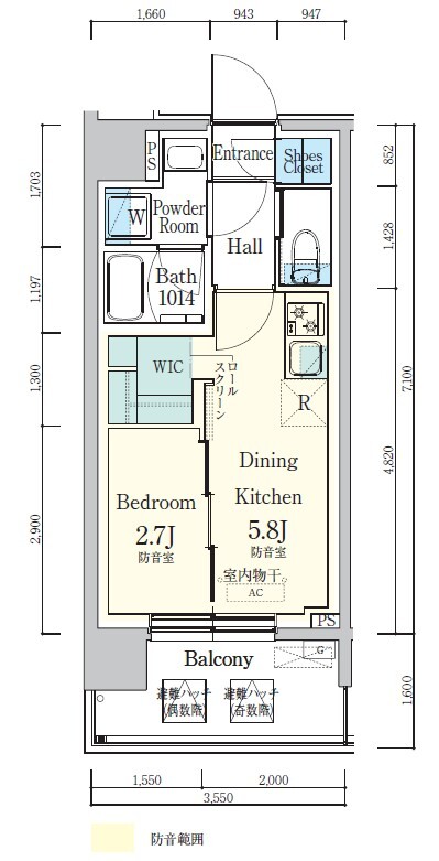 B2 間取り図