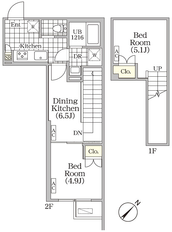 D 間取り図