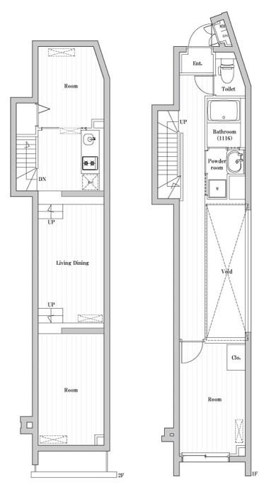 201号室 A 間取り図