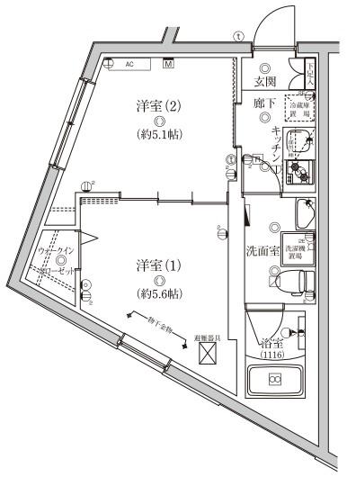 B 間取り図