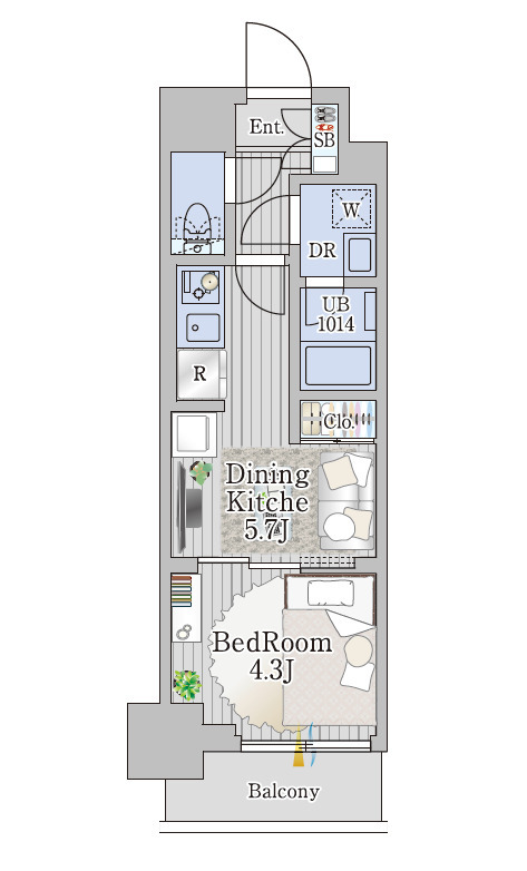 A' 間取り図