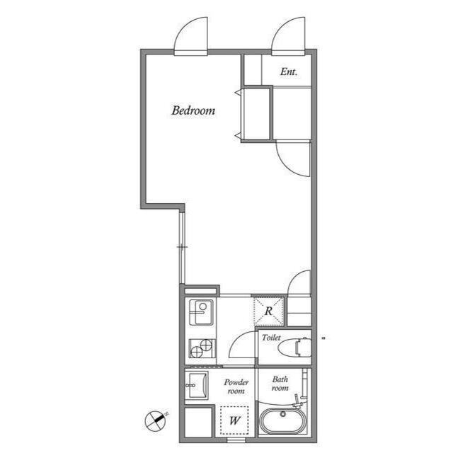 B 間取り図