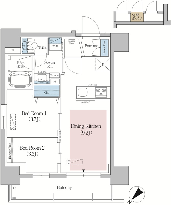 C 間取り図