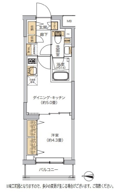 A3 間取り図