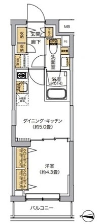 A5 間取り図