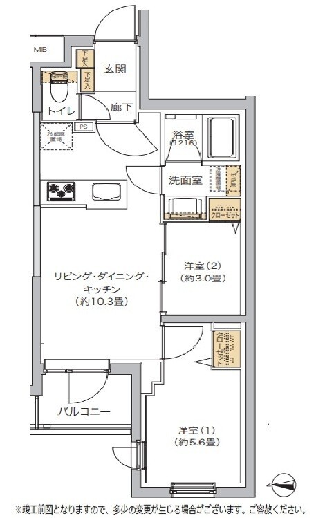 C 間取り図