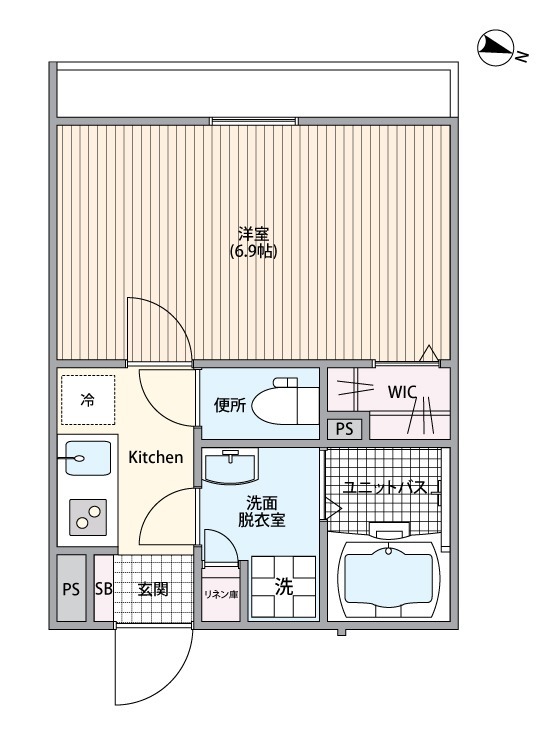 B2 間取り図