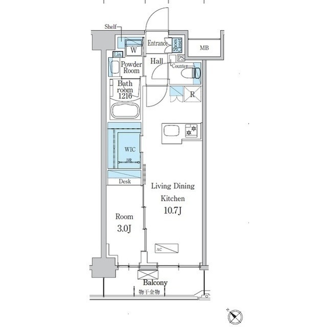 H2 間取り図