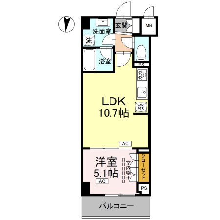 A2 間取り図