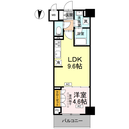 B' 間取り図
