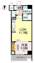 409号室 C 間取り図