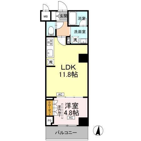 E 間取り図