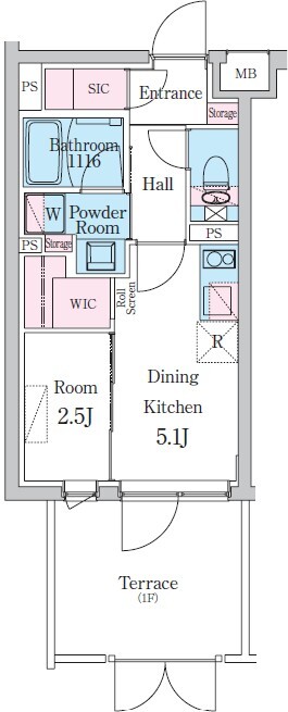 B2 間取り図