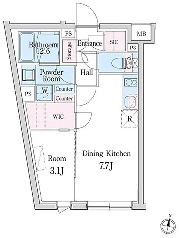 C2 間取り図