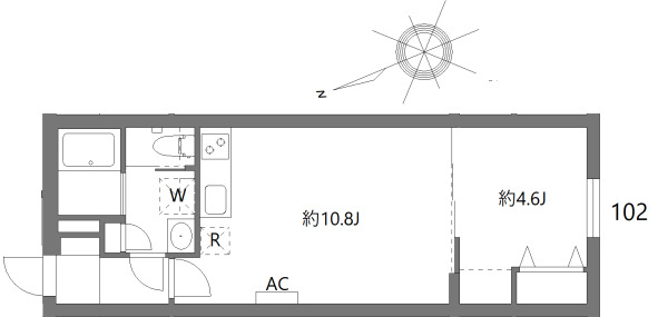 A4 間取り図
