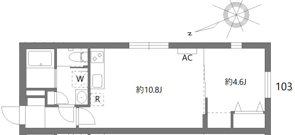 A5 間取り図