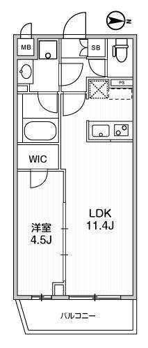 A2 間取り図