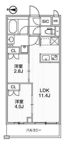 B 間取り図