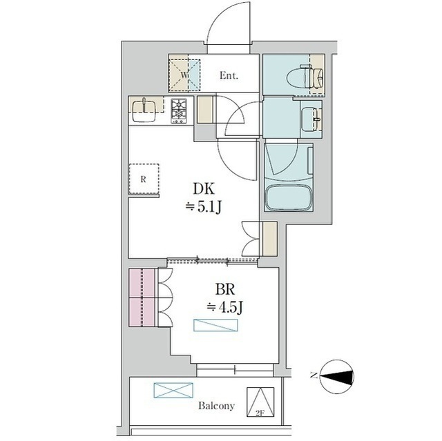 E 間取り図
