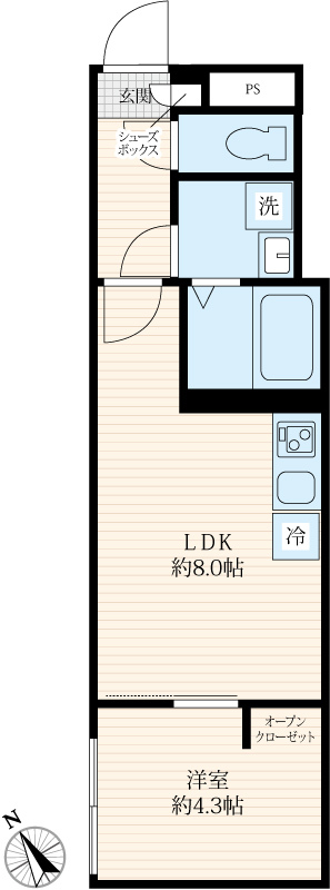 F 間取り図