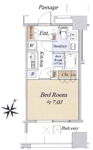 B 間取り図