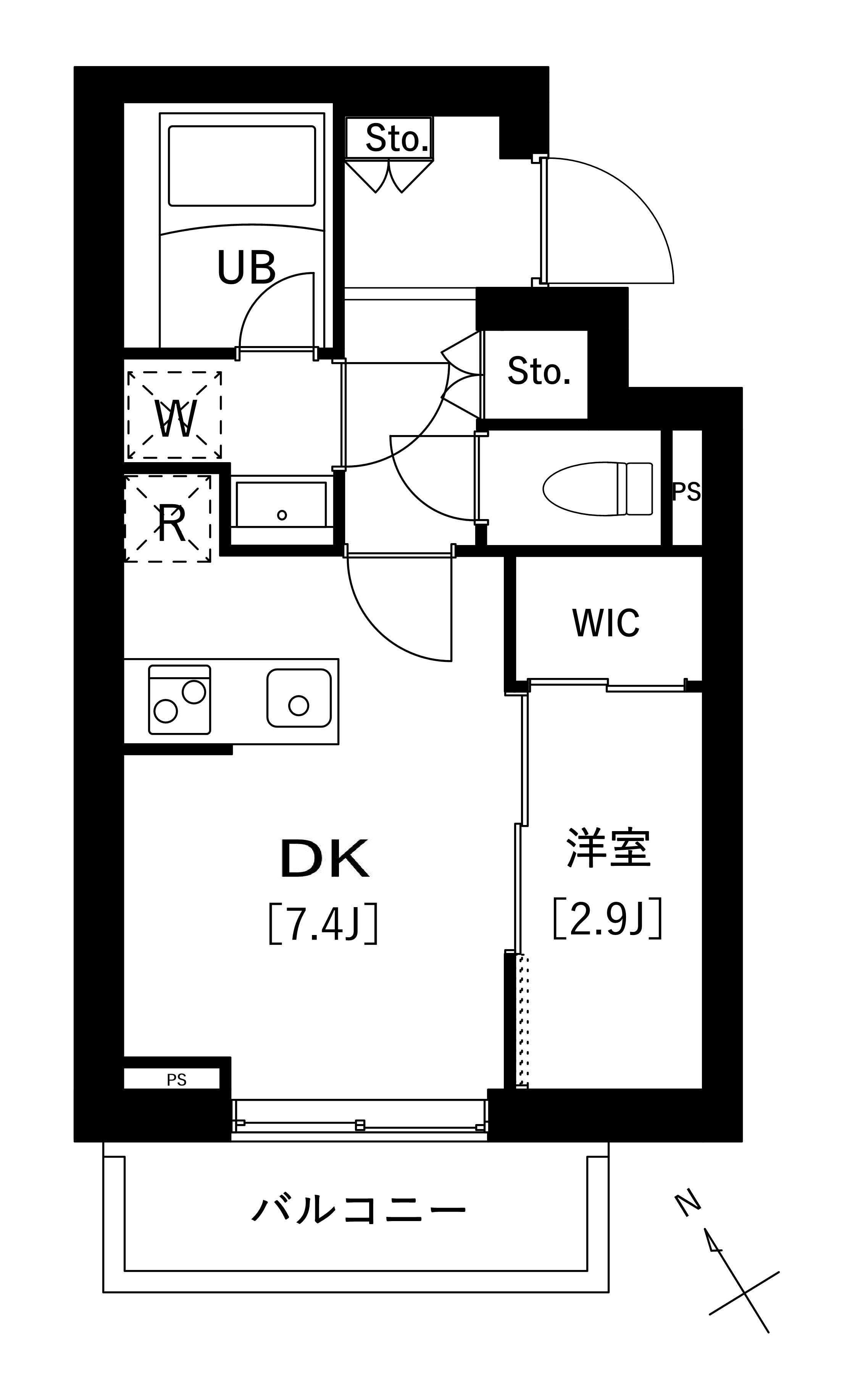 F 間取り図