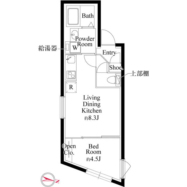 D 間取り図