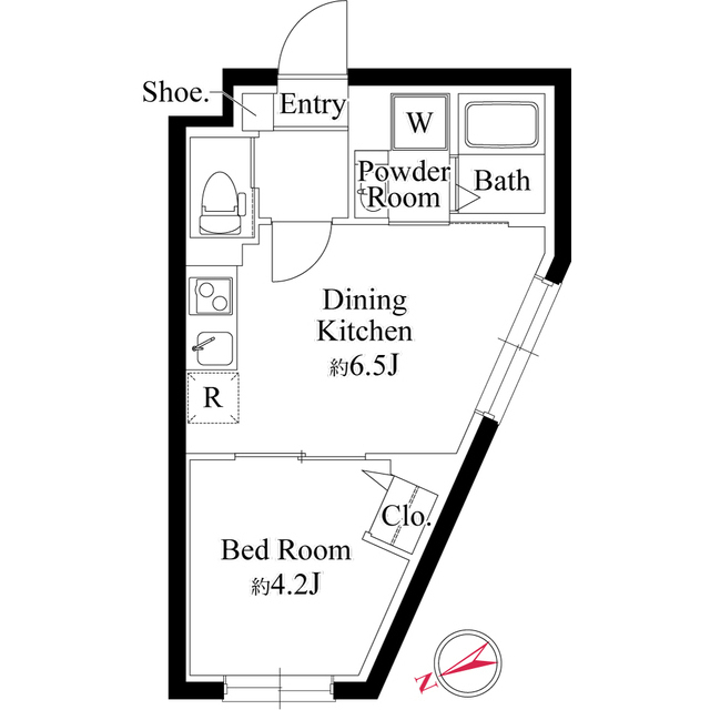 D 間取り図