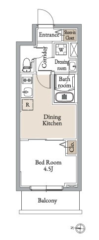 B 間取り図