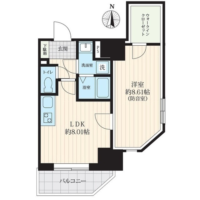 B 間取り図
