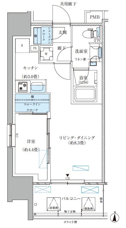 A-A1 間取り図