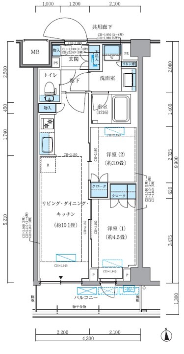 G 間取り図