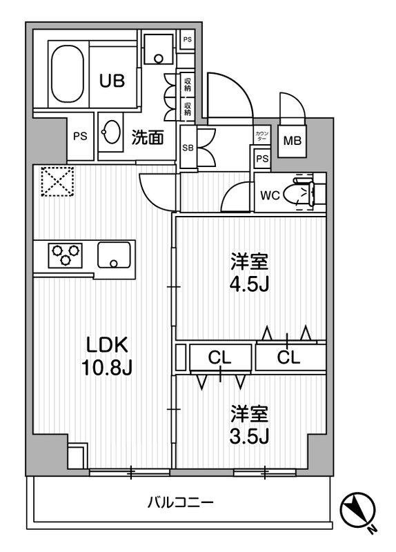 F 間取り図