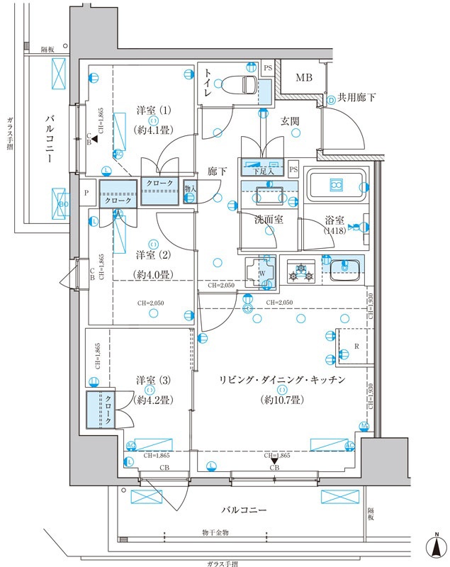 A3 間取り図