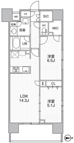 C 間取り図