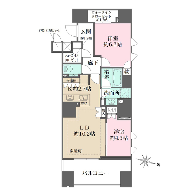 F 間取り図