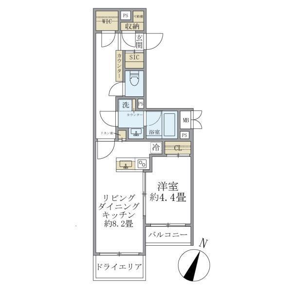 H 間取り図