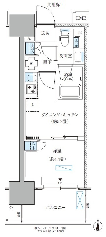 A-C4 間取り図