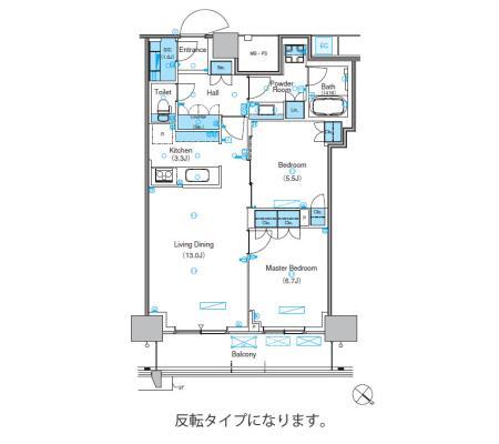 B 間取り図