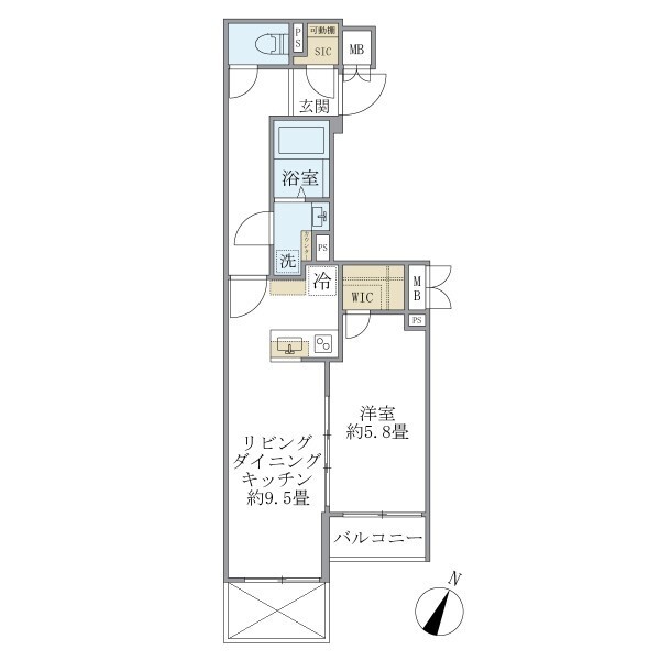 F 間取り図