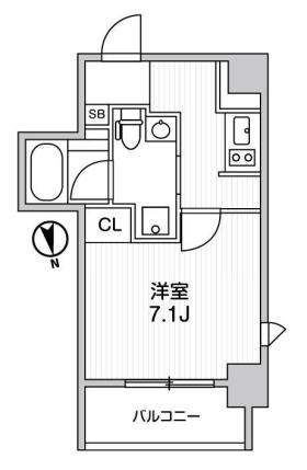 B 間取り図